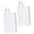 Healifty 2pcs laundry bottle lotion container Lotion Sub Bottle laundry liquid Container Fabric Softener Dispenser bottling travel or white multipurpose