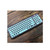 Silicone Laptop Keyboard Cover Skin Protector Compatible for Logitech K780 Multi Device Wireless Keyboard K 780,SkyBlue