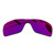SEEABLE Premium Mirror Replacement Lenses for Oakley Batwolf OO9101 Sunglasses - Midnight Orchid
