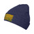 AdaNti Beanie for Women Sunflower Field Print Knitted Hat Men Winter Beanies Soft Knit Hats Warm Beanie Cap Navy Blue