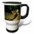 3dRose Gray Fox Travel Mug, 14-Ounce