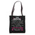 The devil whispered in my ear breast cancer awareness Tote Bag
