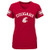 NCAA by Outerstuff NCAA Washington State Cougars Youth Girls "First Line" Short Sleeve V-Neck Tee, Dark Red, Youth Large(14)
