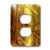 3dRose lsp_48199_6 Peter Monstads Golden Forest Outlet Cover
