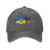 Ukraine American Flag Unisex Baseball Cap Cotton Fits Men Women Washed Denim Adjustable Dad Hat