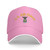 U.S. AIR Force Unisex Classic Baseball Cap Sandwich Cap Plain Dad Cap Adjustable Casquette Hat Pink