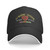 3RD Marine Division Vietnam Veteran Unisex Classic Baseball Cap Sandwich Cap Plain Dad Cap Adjustable Casquette Hat Black