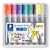 STAEDTLER 356 SWP8 Lumocolor Flipchart Markers - Assorted Colours (Pack of 8)