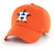 Officially Licensed Houston MVP Team Logo Hat Classic Adjustable Embroidered Structured Cap (Orange)