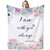 Christian Gifts for Women Soft Flannel Inspirational Religious Blanket Bible Verse Scripture Prayer Throw Blanket 50"X40"