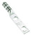 Panduit LCCH4/0-12-X Code Conductor Copper Compression Lug, 2 Hole, 4/0 AWG, Corona Relief Taper, 1/2-Inch Stud
