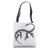 Plesiosaur Dinosaur Fossil Skeleton (Black Logo Design) Tote Bag