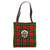 Scottish Clan Kerr Tartan Plaid With Sporran Tote Bag