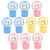 TEHAUX 20 Pcs Pencil Sharpener Mini Sharpener Cartoon Sharpener Manual Light Bulb