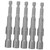 SEWOART 1 Set strong magnet Magnetic nut driver for bolt kits hex handle Drill Adapter adapter drill socket head magnetic drill bits screwdriver head wrench Hex Shank Drill Metal sleeve
