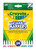 CRAYOLA 24 Washable Fine Tip Assorted School Leisure Marker Pens, Coloured /