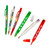 Fun Express Christmas Glitter Stacking Crayons, 12 Pieces