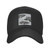 LICIAS Jelly Music and Roll Baseball Cap Hip Hop Athletic Curved Brim Baseball Hat Cap Dad Hats for Men Women Black