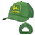 John Deere Mens Classic Logo Cotton Twill Mesh Back Trucker Hat