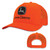 John Deere Mens Classic Logo Cotton Twill Mesh Back Trucker Hat