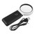 Hemoton Desktop Magnifier Embroidered Folding Lamp Watch Magnifying Glass Magnifying Light Magnifier Desk Lamp Powerful Table Lamp Workbench Light Ce Glass Lens Cross Stitch Pocket
