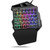 Hilitand One?Handed Gaming Keyboard, Professional USB Wired RGB Backlit Gaming Keyboard 35 Keys Ergonomic Gaming Keypad with Wrist Rest for Computer, Laptops