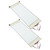 EXCEART 2pcs Blank Hanging Scroll Chinese Xuan Paper Chinese Calligraphy Blank Hanging Scrolls Blank for Calligraphy Painting Art Projects