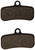 Shimano Galfer Bicycle Standard Brake Pad Saint BR-M810, ZEE, Unisex kids, Black, STANDARD