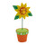 Fun Express Sunflower Flowerpot Craft Kit - Craft Kits - 6 Pieces