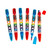Fun Express Patriotic Glitter Stacking Point Crayons, 12 Pieces