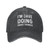 CRAZYJESUS I'm Dave Doing Dave Things Hat for Men Baseball Hats Cool Hat Black