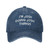 CRAZYJESUS I'm Josh Doing Josh Things Hat for Women Baseball Caps Funny Hats Navy Blue