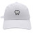 JPAK Dentist Tooth Baseball Cap Embroidered Cotton Dad Hat - Dental White