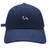 JPAK Cow Baseball Cap Embroidered Cotton Dad Hat - Cute Navy
