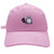 JPAK Racoon Baseball Cap Embroidered Cotton Dad Hat - Cute Zoo Pink