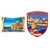 A-ONE Hungarian Parliament Building Budapest Hungary 3D Souvenir Whiteboard Magnet 1PC+Danube River Shield Embroidery Military Patch 1PC, Photo Whiteboard Magnet, Bag Patch for Bags Jeans C91+413
