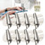 Sewing Rolled Hemmer Foot?Sewing Rolled Hemmer Foot Universal?3-10mm Wide Rolled Hem Presser Foot?Sewing Machine Accessories Kit (8Pcs-All Mix)