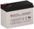 ADT Security 12V7AH Alarm Battery (Replacement)