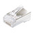 LINKOMM 50-Pack RJ45 Cat6A Ethernet STP Shielded Modular Plug