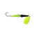 Mack's Lure Wedding Ring, Chartreuse Black/Flo Chartreuse, 6
