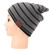 Wireless Bluetooth Beanie Hat, Happy-top Smart Beanie Headset Musical Knit Headphone Speaker Hat Speakerphone Cap, Hands Free for Skating Skiing Running Walking (Black Gray)