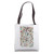 Vintage Flower Botanical Chart Floral Chart Tote Bag
