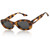 Zeelool Polarized Oval Sunglasses for Women Vintage Rectangle TR90 Frame Trendy Chunky Shades Sunnies Sun Glasses ZST0002-04-02T