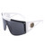 FEISEDY One Piece Oversized Sunglasses for Men Women Big Shades Wrap Shield Sunglasses for Cycling Driving Vacation B4027