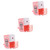 Ciieeo 3pcs Pencil Sharpener Kawaii Sharpener Portable Sharpener Pencil Sharpening Tool Pencil Cutter Eyeliner Sharpener Adorable Hand Sharpener Children's Products Student Metal Cartoon