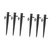 YARNOW 60 Pcs 360 Irrigation Drippers on Stake 8 Holes Emitter Irrigation Drip Kit Gardens Water Dripper Micro Sprinkler Watering System Kits Plant Kit Hourglass Micro Sprinkler