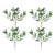 VOSAREA 4 Pcs Artificial Olive Branch Faux Tree Olive Branches Fake Eucalyptus Artificial Stems Fake Plant Artificial Greenery Stems Fake Tree Floor Vase Fake Branch Olives Plastic