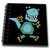 3dRose Funny Cute T-rex Dinosaur Picasso Style Abstract Art - Drawing Books (db_355086_3)