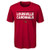 Gen 2 NCAA Louisville Cardinals Youth Boys Short Sleeve Performance Tee, Youth Boys Large(14-16), Dark Red