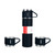 Maiju 500L Insulated Bottle with 2 Extra Cups Stainless Steel Coffee Travel Mug Leakproof Coffee Tumbler Sport Flask Cup for Hot & Cold Drink